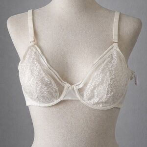 Auden Cream Lace Bra
